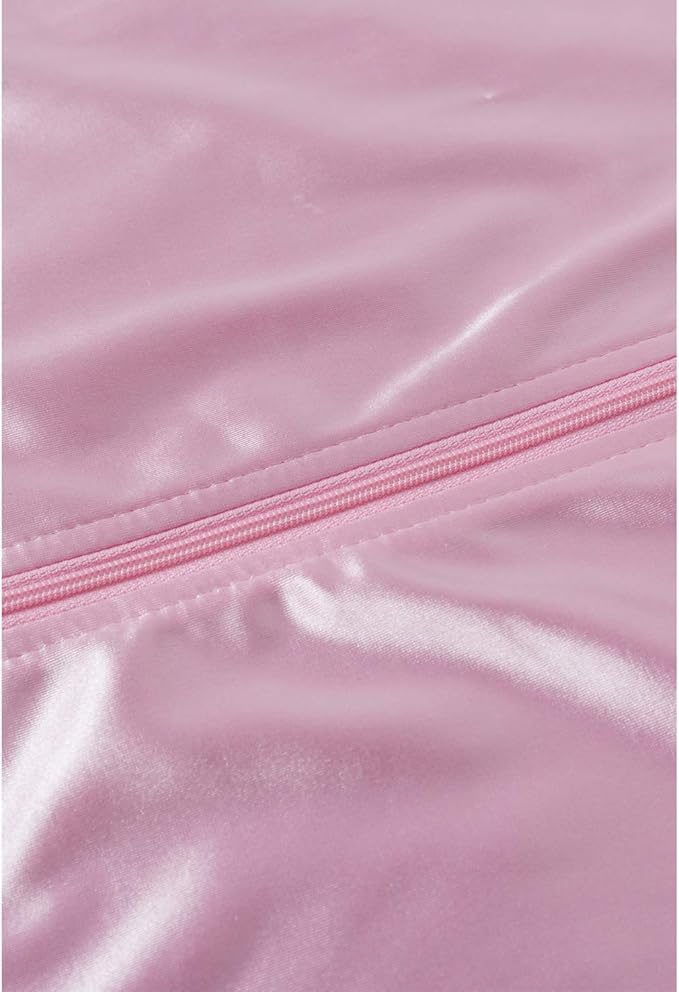Chaqueta rosa de satén para niñas talla 6-14 miniatura 6