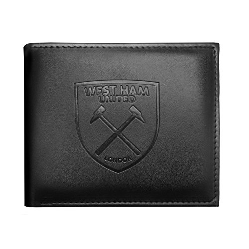 West Ham United FC - Cartera oficial con el escudo grabado