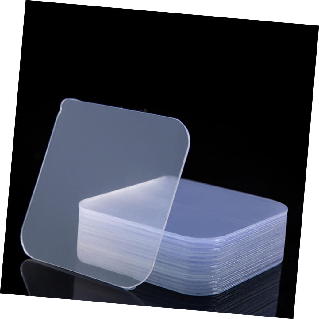 Housoutil 10 Set Nastro Biadesivo Adesivo Riutilizzabile Per Cucina Bagno E Auto E Lavabile Ottimo Per Lisce 20 Pezzi*10