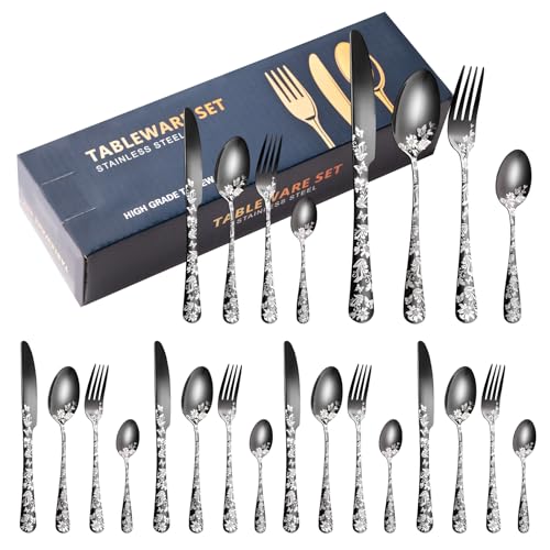 Set di Posate in Acciaio Inossidabile per Uso Alimentare, Set