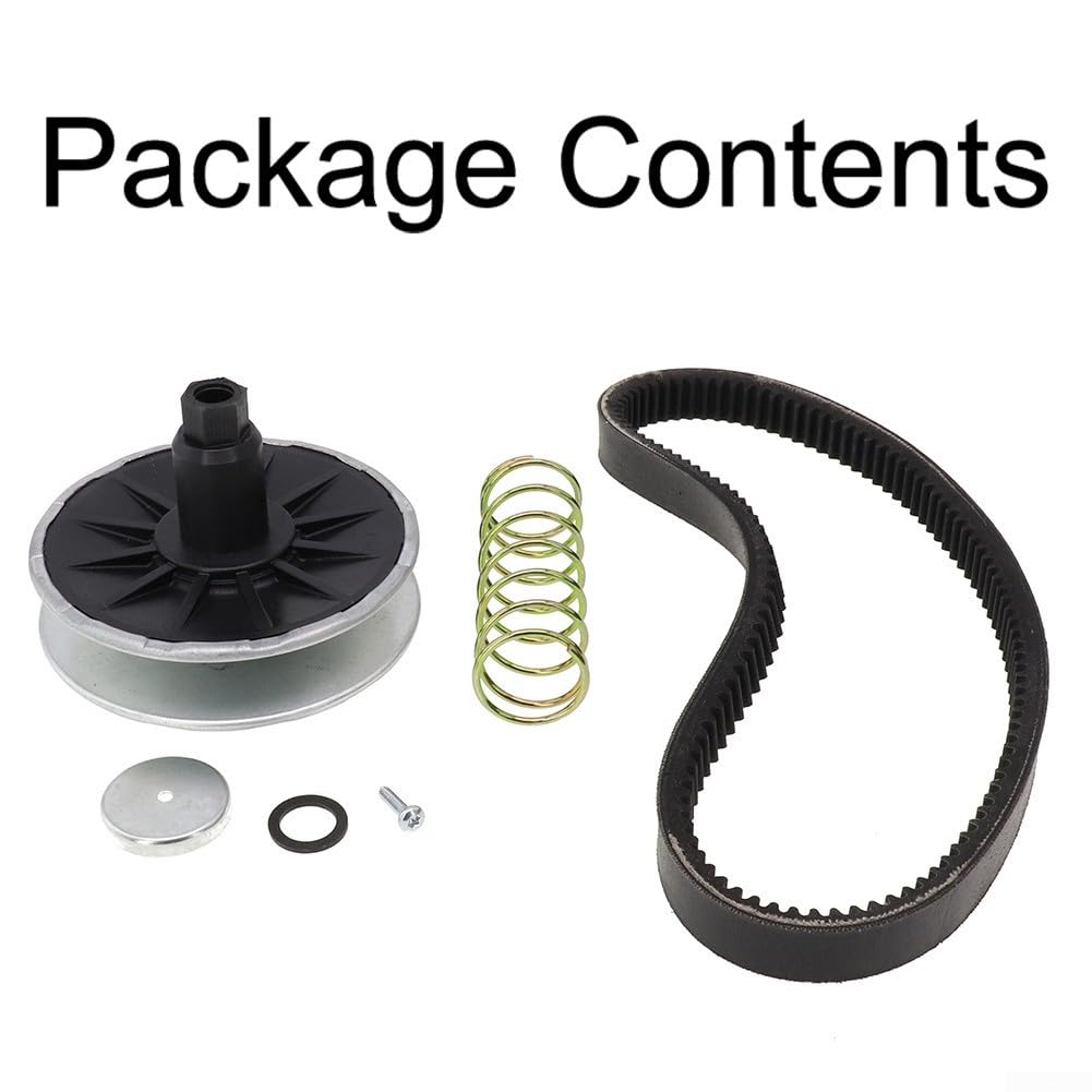 Kit de poulie de variateur secondaire, pièces de rechange pour tondeuse à gazon série D105 E100 X105 X106 100 pour améliorer les performances de transmission