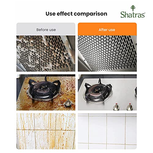 Image of Shatras Dishwash Liquid Gel Orange Can Jar, Kitchen Utensils Cleaner Removes Grease & Oil-Orange Dishwashing Liquid Gel