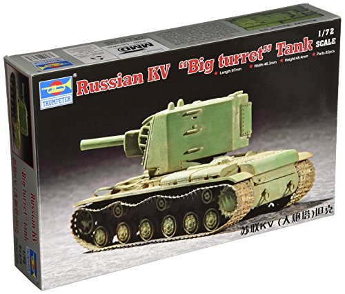 Trumpeter 1/72 Russian KV Tank (Big Turret)