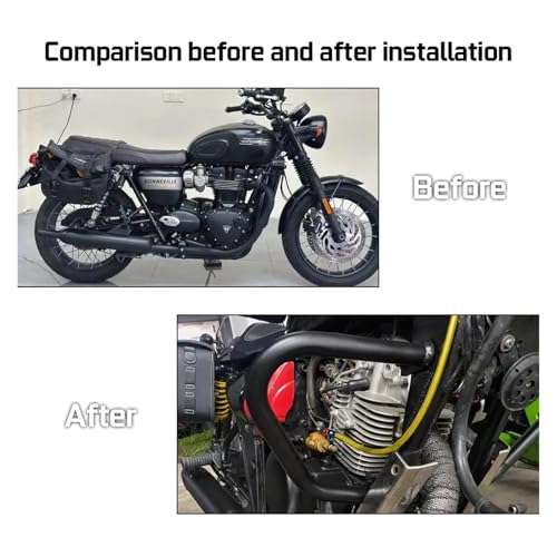Barre de protection moteur moto évitez les réparations coûteuses - 5