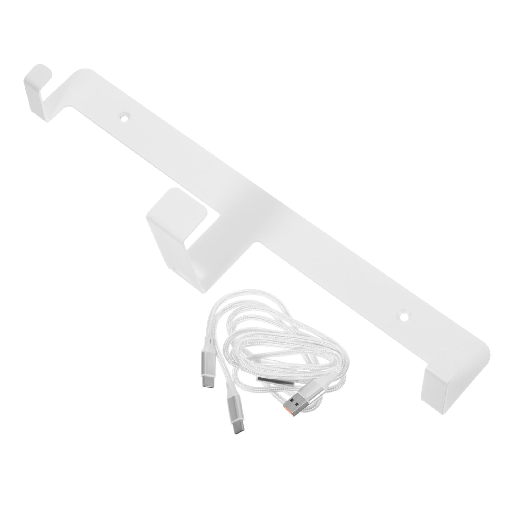 SHINEOFI Supporto Da Parete Per Visore Vr Per Cuffie e Cavo Di Ricarica Usb Type-c Design Salvaspazio Per Ufficio e Casa