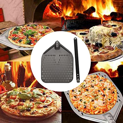 Leefasy Profissional de Alumínio para Pizza de Pá Pá de Pizza Profissional Fácil montagem e desmonta