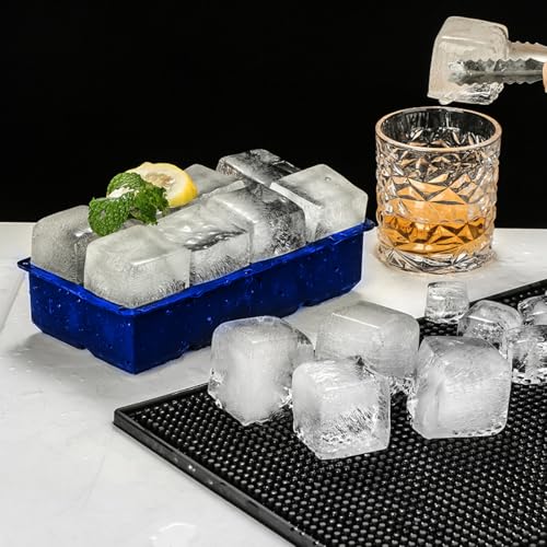 Molde para cubos de hielo de silicona 2 piezas miniatura 4