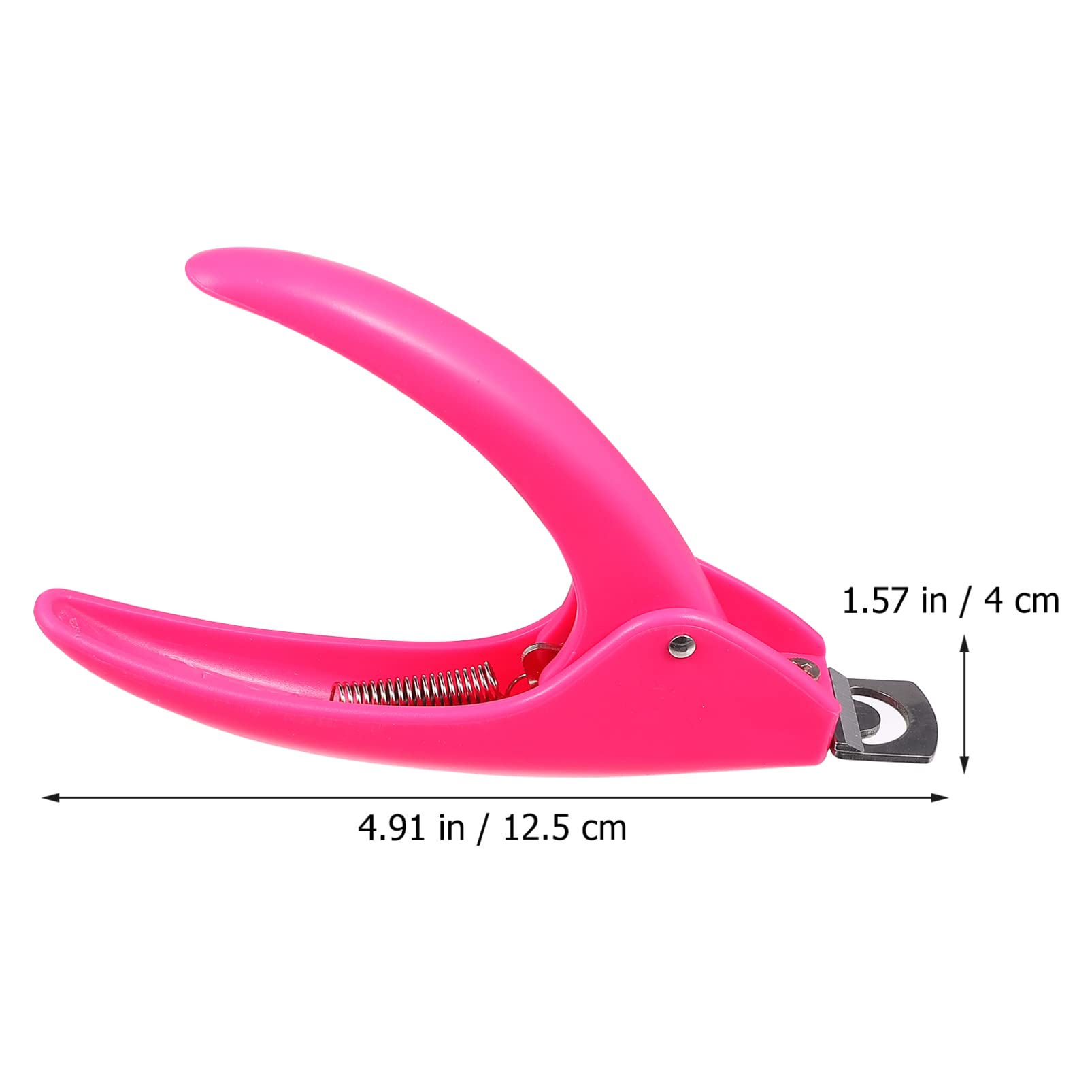 PartyKindom 1 Set 13Pcs Nail Clips Set with Nail Cutter for DIY Manicure Salon Use