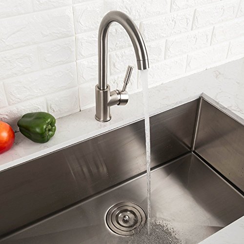 Lordear Bar Sink Faucet 360 Degree Single Handle Kitchen Sink Faucet Best Commercial Stainless