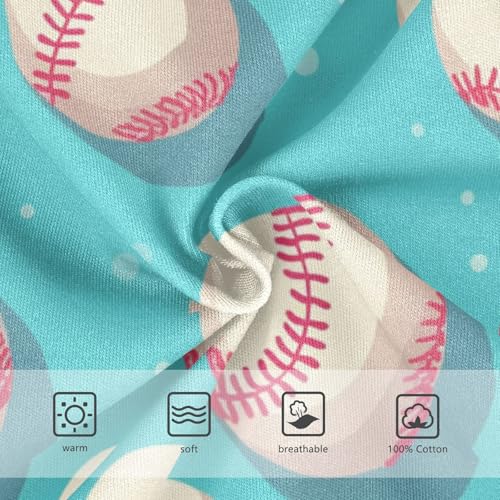 KLL Baseball Pattern Toddler Boys' Soft Boxer Briefs Cute Undies3