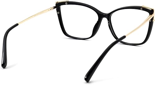 Miniatura 4 de Zeelool Gafas de bloqueo de luz azul ojo de gato vintage para mujer April JGX611956