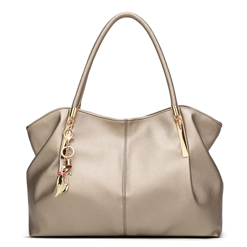 Pahajim Bolsos de Mujer Grande PU Piel Bolso Bandolera Mujer Tote Bag bolso impermeable para Trabajo, Casual, Fiesta, Compras
