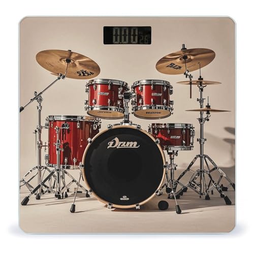 Báscula digital para baño con pantalla retroiluminada y 400 lb