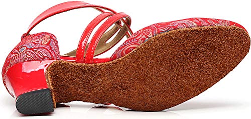 Chaussures de danse salsa légères avec semelle souple et confortable - 3