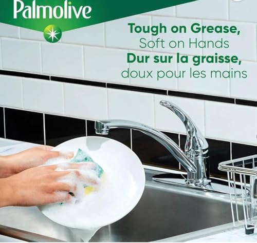 Image of Palmolive Advanced Dish Liquid, Dishwashing Liquid, Dish Soap Refill, Original Scent, Green 145oz Soap Bar