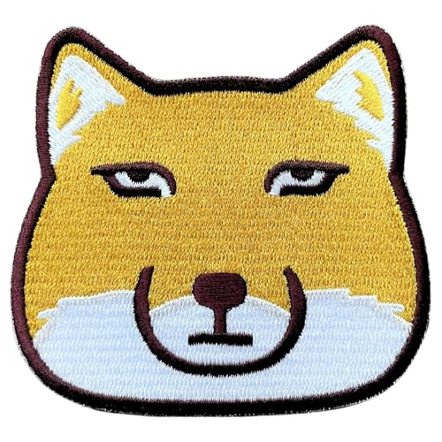 ワッペン屋Dongri ベルクロワッペン マジックテープ 刺繍パッチ チベットスナギツネ 面白デザイン サバゲー ミリタリー A0681のサムネイル