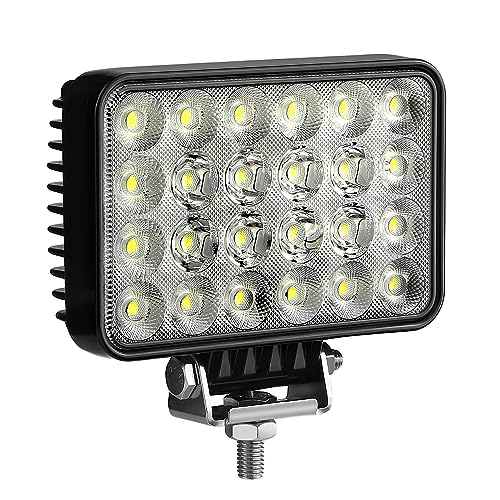 antom Faro da Lavoro 5 pollici LED Con funzione 72W LED faretti led auto 12V 24V Faro da Lavoro 6500K Riflettore IP68 Impermeabile Interruttore Fuoristrada per Moto Auto ATV SUV Trattore Camion…