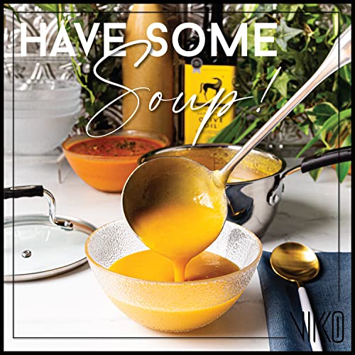 Vikko Soup Bowls, 6.5 Inch Salad Bowls, Glass Soup Bowls thumb #3