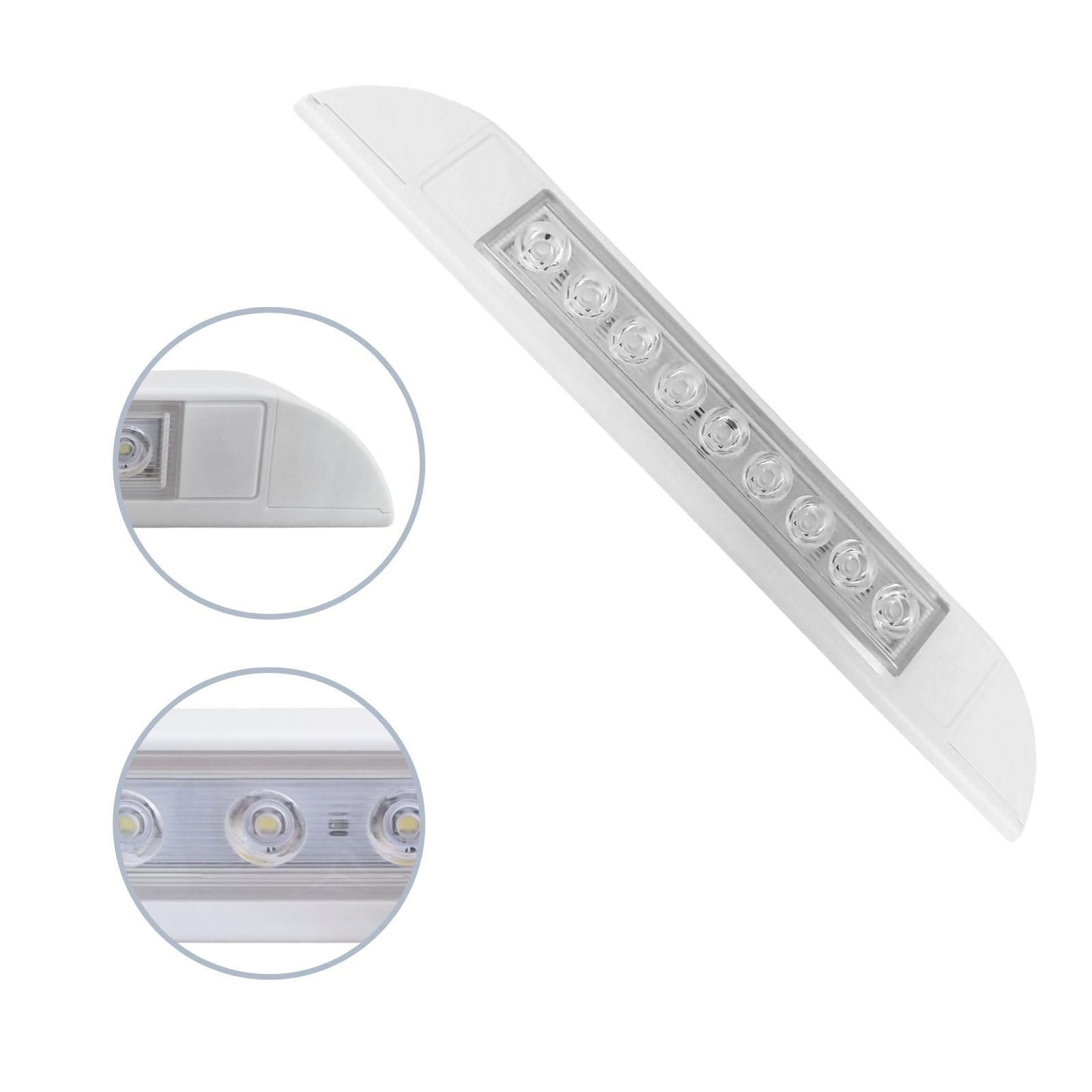 Marvix - Striscia di luci a LED per tenda da sole (12 V, 24 V, 256 mm)