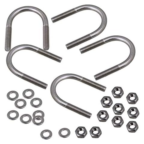 CNBTR Stainless Steel U-Bolt Screws for Pipeline Cover