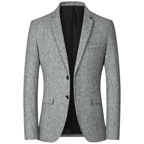 Veste et blazer d'été en lin haut de gamme confection ajustée homme