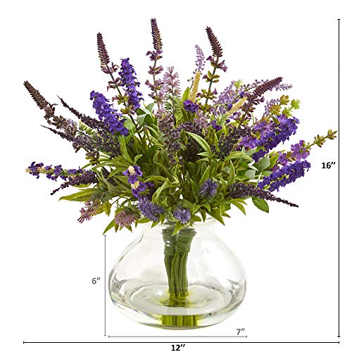 Ramo de lavanda de seda para centros de mesa y salones rústicos 3