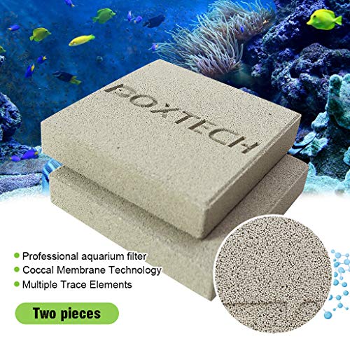 boxtech Aquarium Filter Media, Ceramic Biological Filter Media for Marine and Freshwater Fish