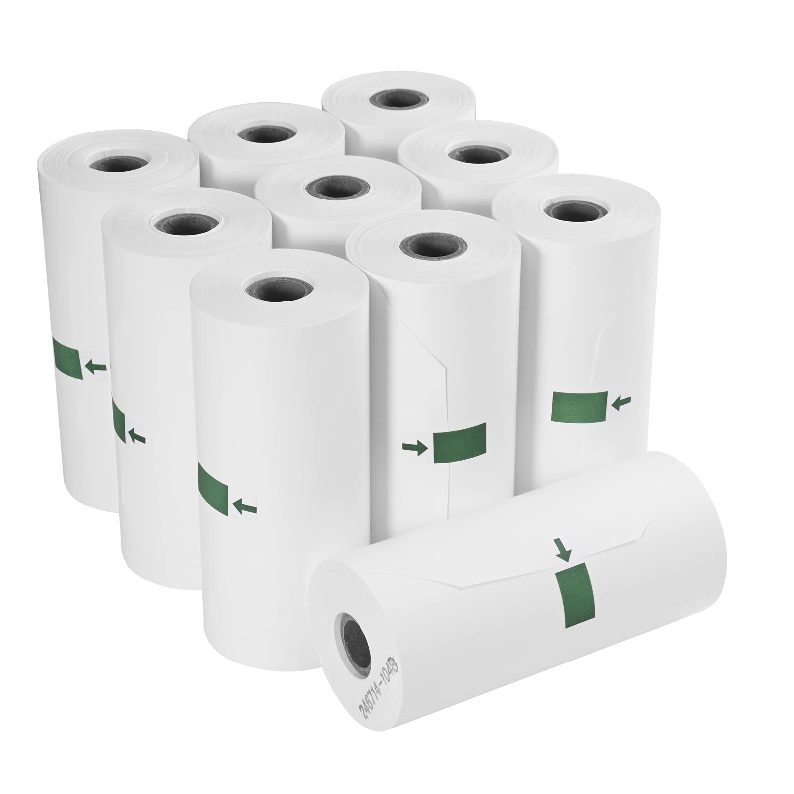 UPP-110S typ I czarno-biała termiczna folia papierowa do ultradźwięków wideo / media 10 rolek, zamiennik dla Sony Upp-110s, 110 mm x 20 m