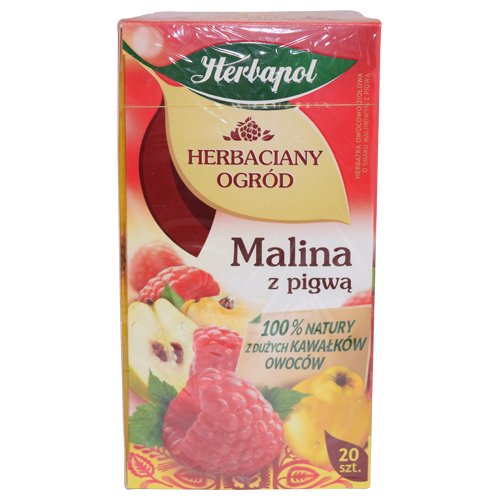 Herbapol Herbaciany Ogrod Frambuesa con Membrillo Té 2.12 oz