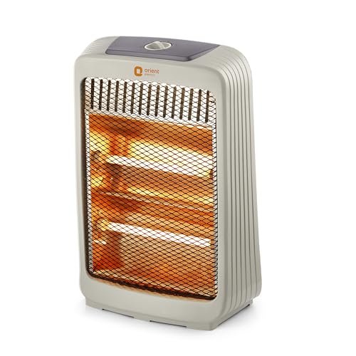 Orient Electric Stark Quartz Room Heater | 800 W Low Power Consumption | Tip-over Protection | 2 Heating Rods for Quick Heating | Cool Touch Body | 1 Year...