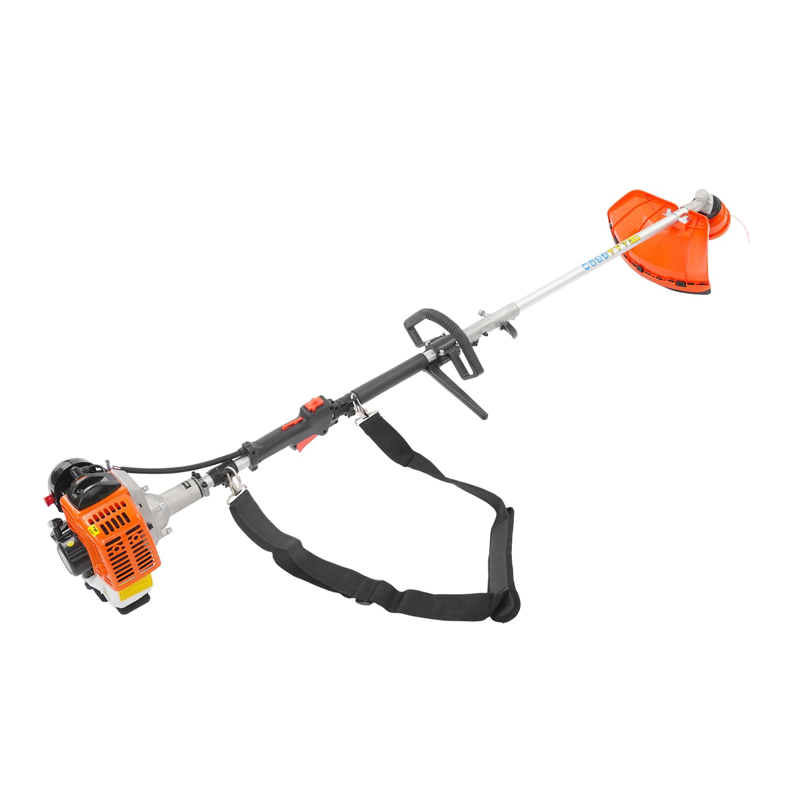Desbrozadora gasolina 25,4 cc motor de 2 tiempos para malas hierbas y césped | Para arbustos, hierba densa y césped, fácil de usar, rendimiento eficiente, robusto y duradero