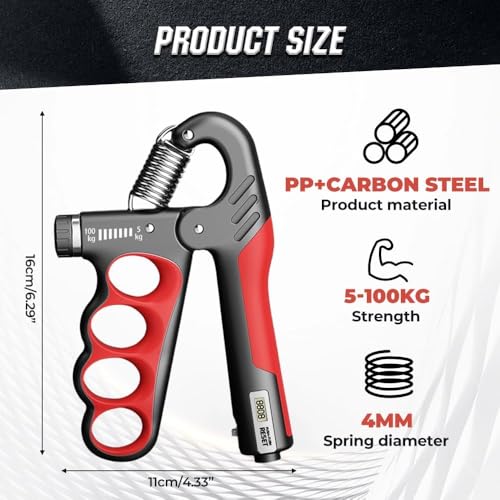 Image of SKYCELL Adjustable Hand Gripper Finger Gripper