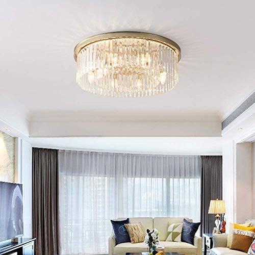 Lustre en cristal de style européen ZR98US pour salon et grand hôtel - 3