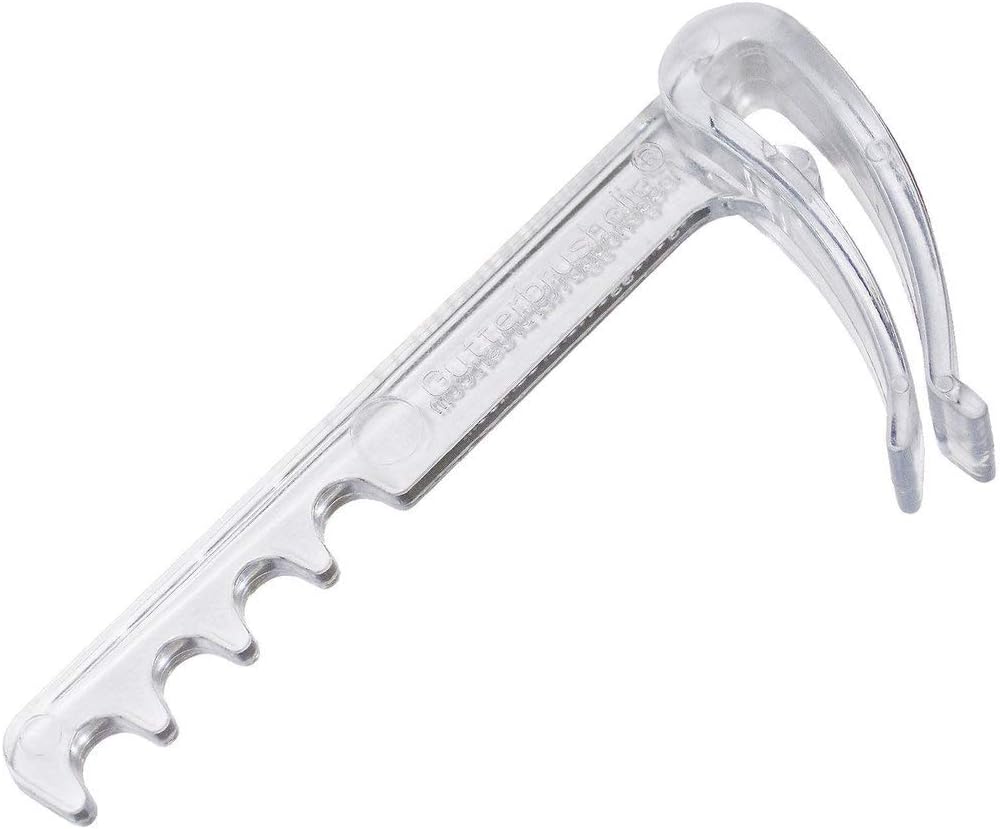 Hedgehog Gutter Clips Pack of 20, Keeps Gutter Brush in Place
