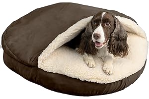 Snoozer Luxury Microsuede Cozy Cave Pet Bed, Extra Large