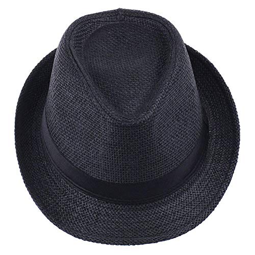 maozuzyy Fedora Trilby Unisex Vrouwen Mannen Mode Zomer Casual Trendy Strand Zon Stro Hoed Panama Jazz Cowboy Fedora Hoed