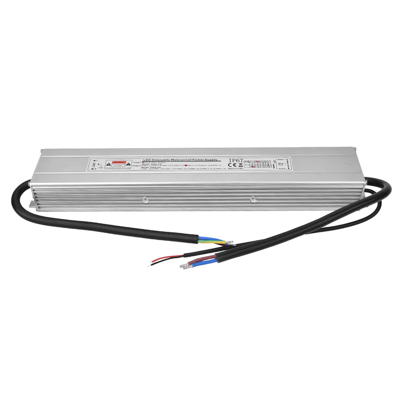 SEAFRONT Alimentatore LED Dimmerabile 2 in 1, Dimmerabile SCR 0-10 V Impermeabile, Uscita 200 W per Strisce Luminose LED e Illuminazione Commerciale