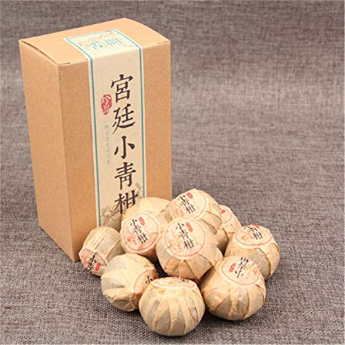 100g Premium Yunnan Maduro Pu-erh Té en caja Pequeño verde Citrus Puer Tea Té negro - Imagen 4