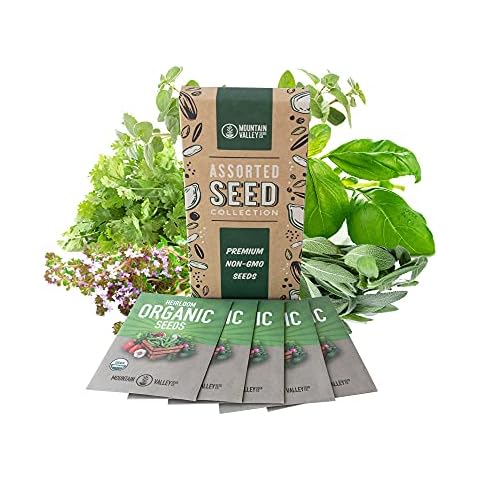 Mountain Valley Seed Co. Organic Italian Herb Garden Seed Collection Cover