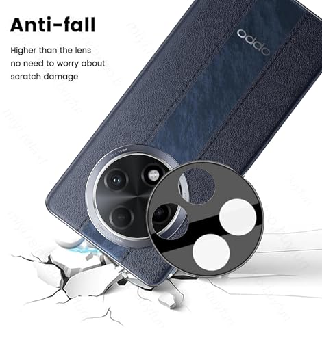 Image of ZARALA Glass Camera Lens Protector For OPPO F27 Pro Camera Glass Guard Camrera Protector for OPPO F27 Pro Plus, Lens Protector [9H Hardness] [6D Lens Protector ] [Easy Installation] Black