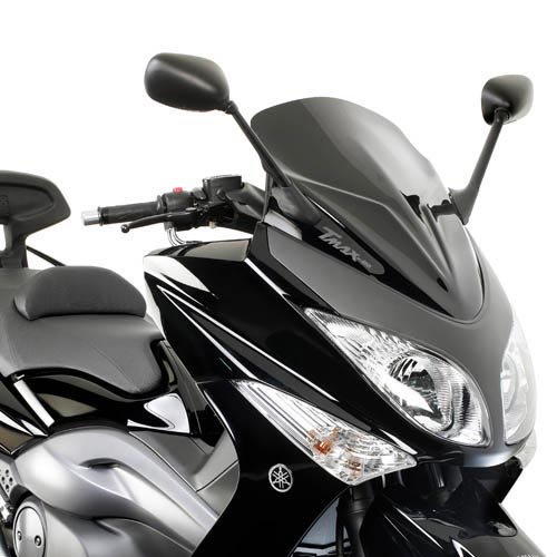 GIVI-D442B: Parabrisas de plexiglás, color negro, de 59 x 45 cm (alto x largo), para Yamaha T – MAX 500 (08 > 11)