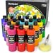 Shuttle Art Acrylfarben Set, 18 Acrylfarben in Flaschen (je 250ml...