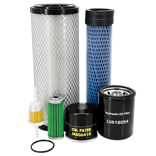 Gewxgzo LVA21036 Maintenance Kit Fits for JD Compact Utility Tractor 1025R (-153036) 2025R (-103920) Replaces M131802 M131803 Not Applicable to Newer Models Produced After The End of 2018