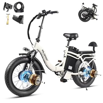 dual battery folding e bike