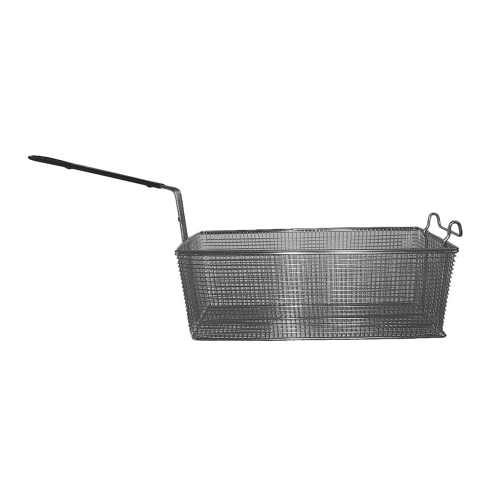 Pitco P6072184 17.25 x 8.5 x 5.75" Oblong Fry Basket For SG18 and E18