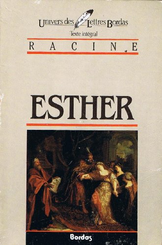 RACINE/ULB ESTHER    (Ancienne Edition)