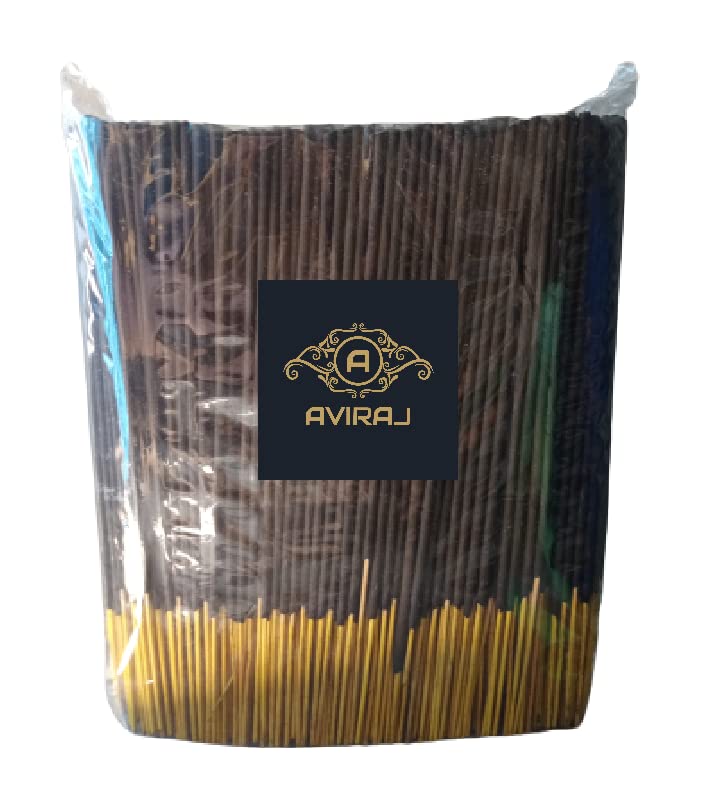 Image of Aviraj Incense Sticks Agarbatti for Pooja 1kg Bulk Pack I Fragrance - Lavender I Dhoop Agarbatti Incense Stick I Natural Ingredients and Fragrance I 900 Gm Stick Weight, 9 inch Size Sticks