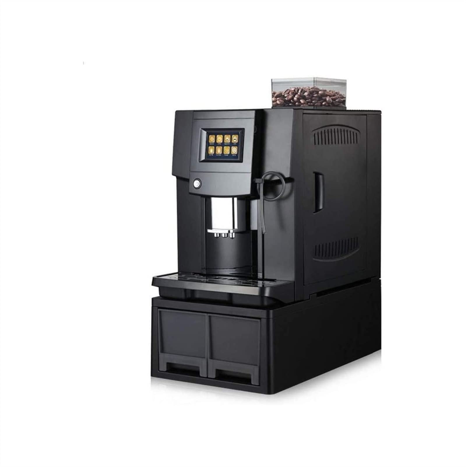 Espresso Machine Coffee Maker Pump Type 1300W Fully Automatic Making System for Home Office Multifunctional Automated