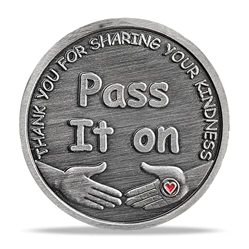 Image of White Dove Kindness Coin Appreciation Token Set of 5