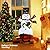 4 Feet Lighted Snowman With 100 LED Lights - Christmas Holiday Decorations for Outdoor Lawn Yard - Light Up Snowman With Top Hat, Scarf for Xmas Decor